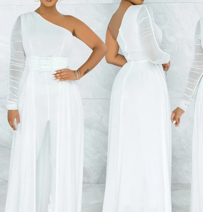 Sexy White Jumpsuits